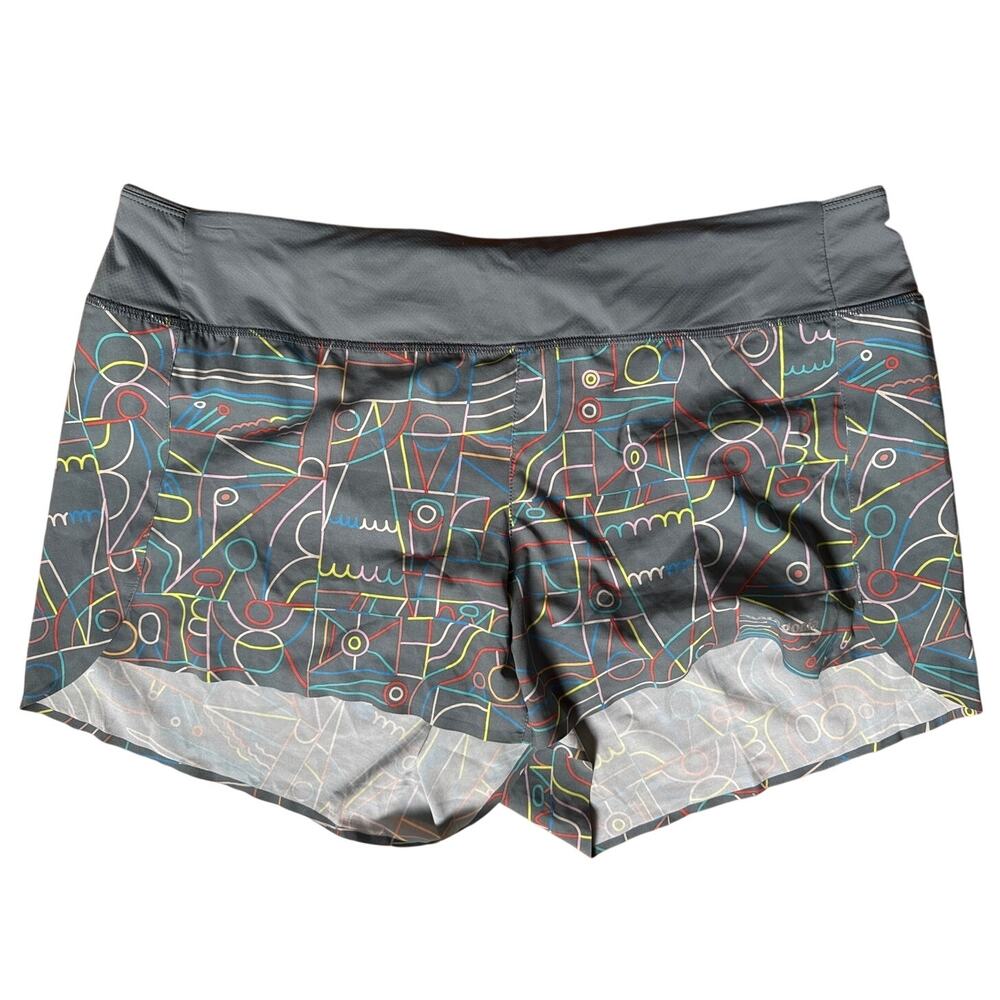 Patagonia Women's Strider Pro Shorts in Lose Yourself Size XL XLarge